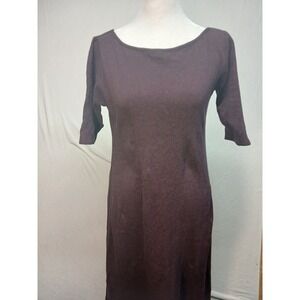 Indigenous organic cotton dress small modest long eco friendly sustainable